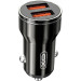 XO Зарядний пристрій XO 2xUSB 12W black (CC48.black)