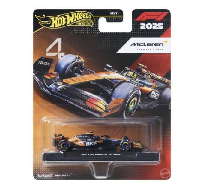 Машина Hot Wheels Formula 1 McLaren Lando Norris 4 (JKD88)