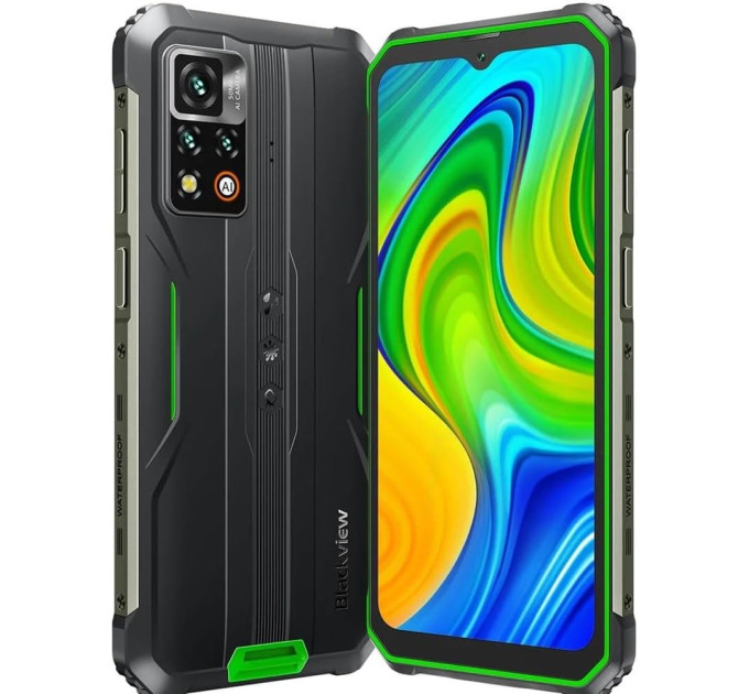 Blackview Смартфон Blackview BV9200 8/256GB Rugged Green (6931548310556)