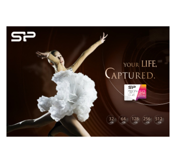 Silicon Power Карта пам'яті Silicon Power 32GB microSD class10 UHS-I A1 V10 Elite COLOR (SP032GBSTHBV1V20SP)
