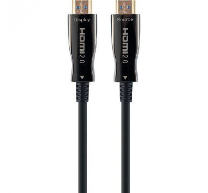 Кабель мультимедійний HDMI to HDMI 15.0m AOC V2.0 4К60Hz Cablexpert (CCBP-HDMI-AOC-15M)