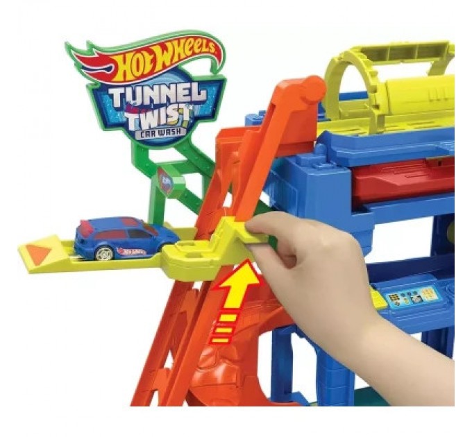 Автотрек Hot Wheels City Автомийка: Скажені віражі (HTN80)