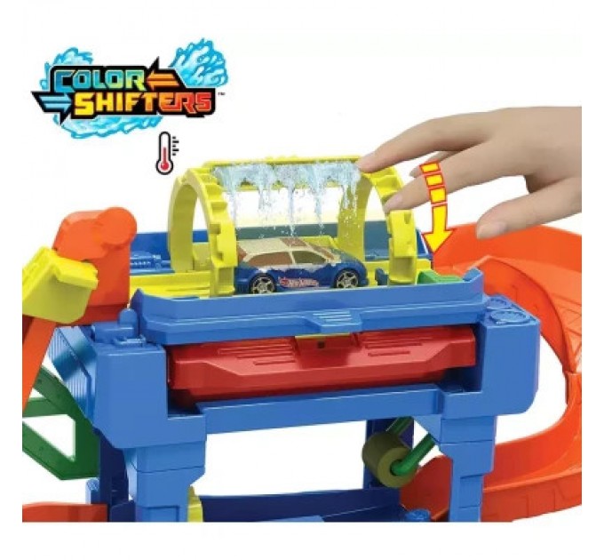 Автотрек Hot Wheels City Автомийка: Скажені віражі (HTN80)