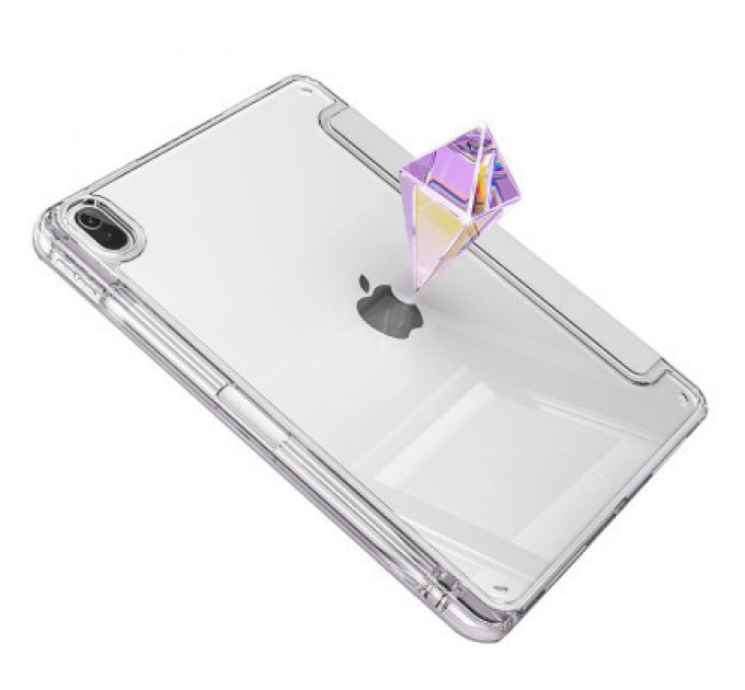 BeCover Чохол до планшета BeCover Ultra Slim Origami Transparent Apple Pencil Apple iPad Air (4/5) 2020/2022 10.9" Gray (711103)