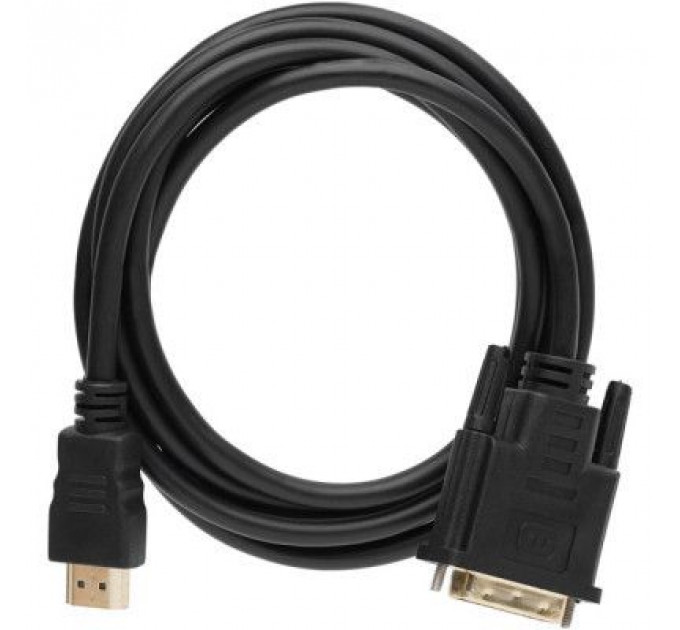 Кабель мультимедійний HDMI to DVI 24+1 1.8m Dynamode (DM-CL-HDMI-DVI-1.8M)