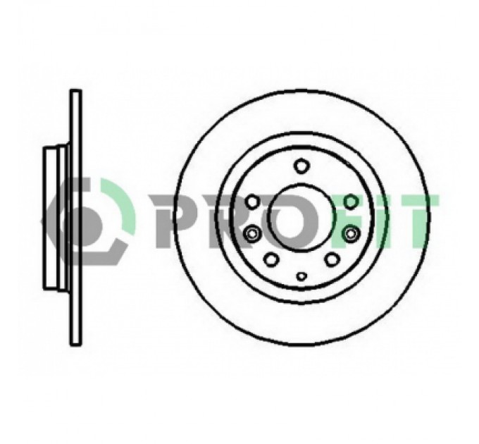 Гальмівний диск Profit 5010-1500