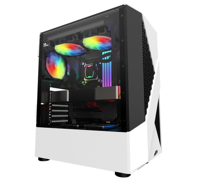 1stPlayer Корпус 1stPlayer F3-A-4F1 White 600W