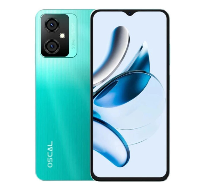 Oscal Смартфон Oscal Tiger 10 8/256GB Dual Sim Dim Forrest Green