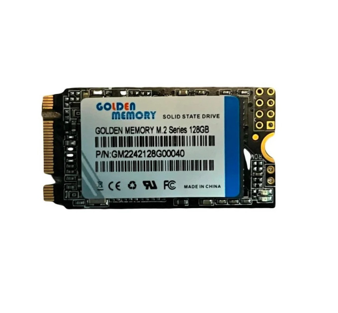Golden Memory Накопичувач SSD 128GB Golden Memory M.2 2242 SATA III 3D NAND TLC (GM2242128G)