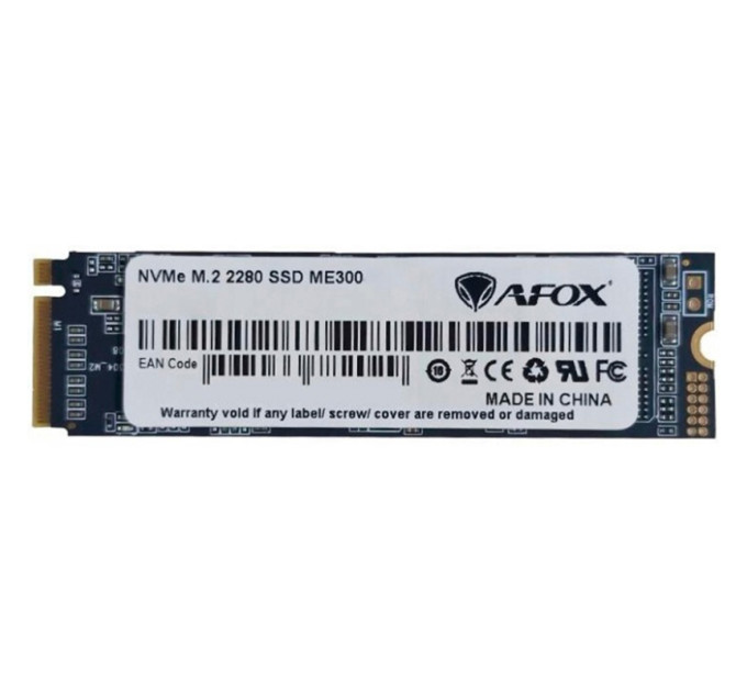 Afox Накопичувач SSD 1TB Afox ME300 M.2 2280 NVMe PCIe 3.0 x4 3D NAND (ME300-1000GN)