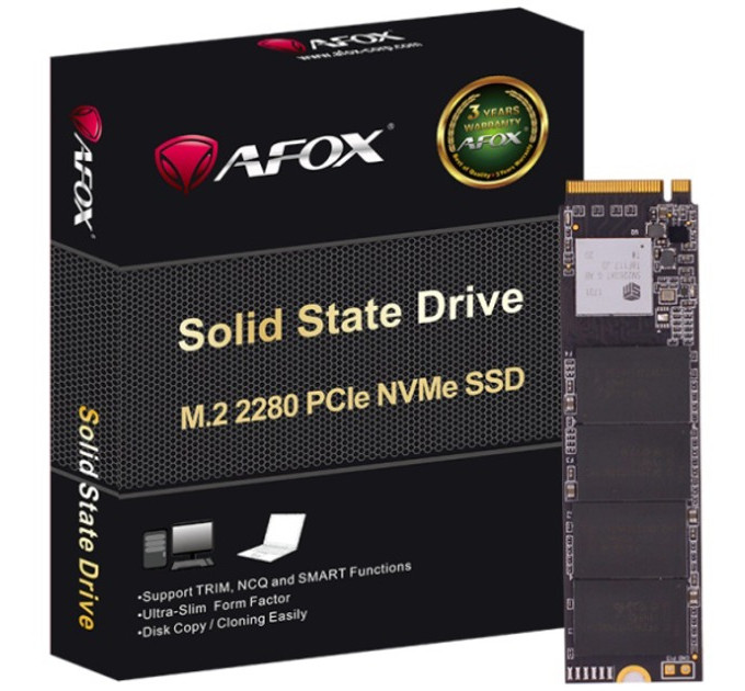 Afox Накопичувач SSD 1TB Afox ME300 M.2 2280 NVMe PCIe 3.0 x4 3D NAND (ME300-1000GN)