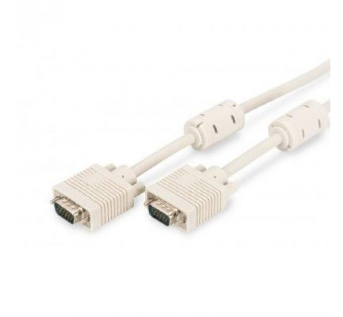 Кабель мультимедійний VGA 3.0m ferrite Digitus (AK-310103-030-E)