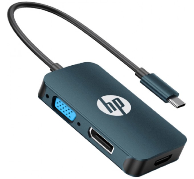 Перехідник HP DHC-CT200 USB CM to HDMI+VGA+DP （MST Mode）adaptor HP (HP_DHC-CT200)