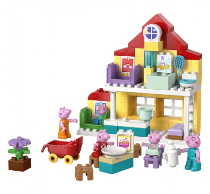 Конструктор LEGO DUPLO Peppa Pig Сімейний будинок (10467)