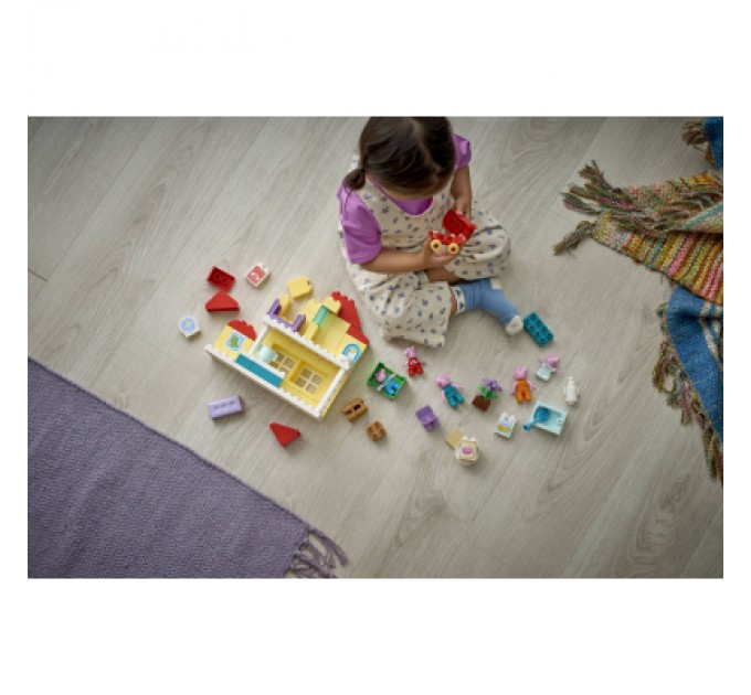 Конструктор LEGO DUPLO Peppa Pig Сімейний будинок (10467)
