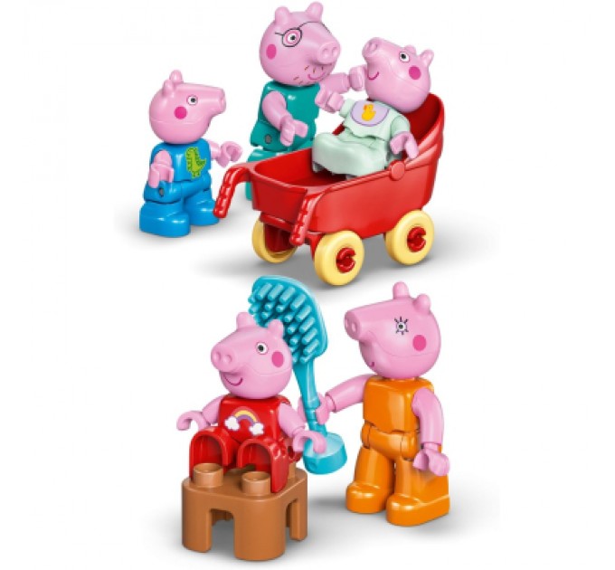 Конструктор LEGO DUPLO Peppa Pig Сімейний будинок (10467)