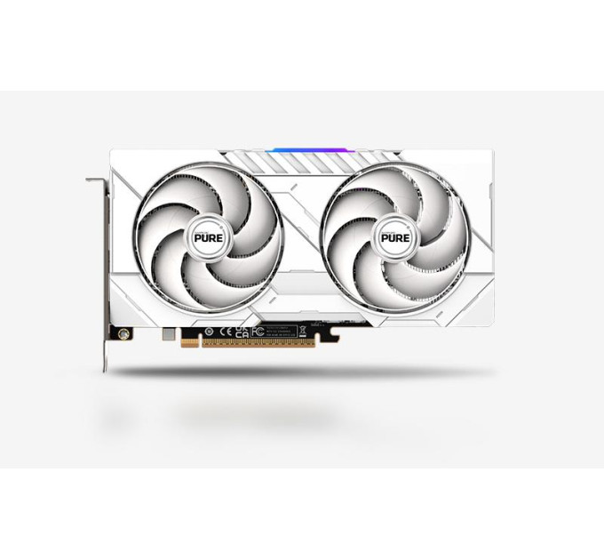 Sapphire Відеокарта SAPPHIRE Radeon RX 9060 XT 16GB GDDR6 PURE GAMING OC білий