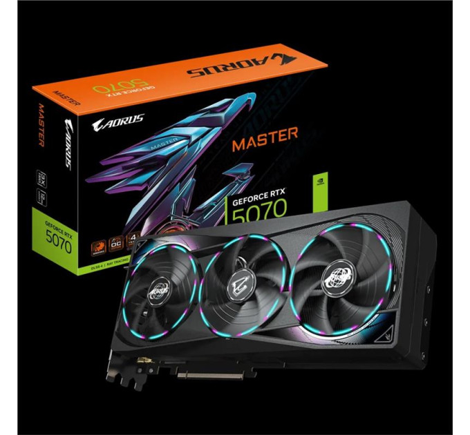 Gigabyte components Відеокарта GIGABYTE GeForce RTX 5070 12GB GDDR7 AORUS M