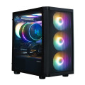 Zalman Корпус Zalman M4 SE без БЖ, 1xUSB3.0, 2xUSB2.0, 6x120мм FRGB, VGA 320мм, LCS ready, TG Side Panel, mATX, чорний