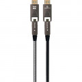 Кабель мультимедійний HDMI to HDMI A/D to A/D 10.0m V.2.0 4K 60Hz Optic (AOC) Cablexpert (CCAP-HDMIDD-AOC-10M)