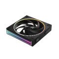 Zalman Корпусний вентилятор Zalman ZM-DF120R  ARGB,  120мм, 800-2300rpm, 4pin, PWM, 3pin+5VARGB, 34,5dBa, POGO pin, Magnetic,  Reversed, чорний