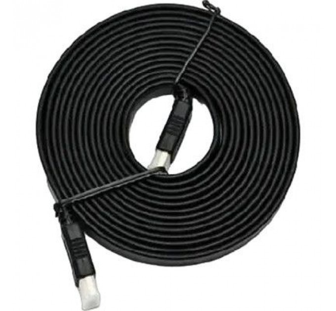 Кабель мультимедійний HDMI to HDMI 3.0m FL-001C flat Gresso (2000700002142)