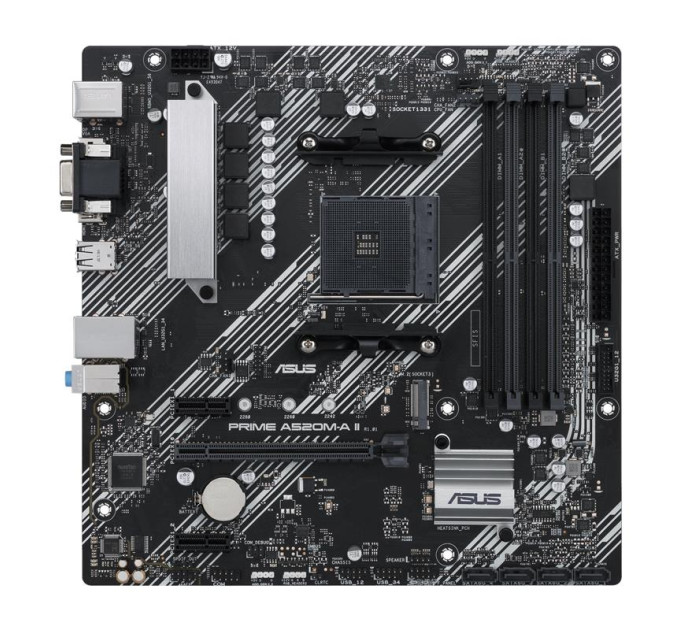ASUS components Материнcька плата ASUS PRIME A520M-A II/CSM sAM4 A520 4xDDR4 HDMI D-Sub DP mATX