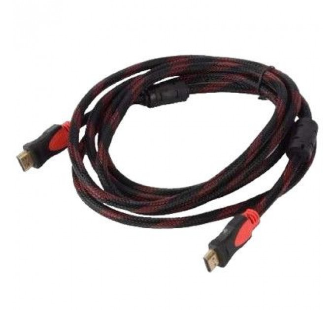 Кабель мультимедійний HDMI to HDMI 5.0m H3001 ferrite Gresso (2000700002210)