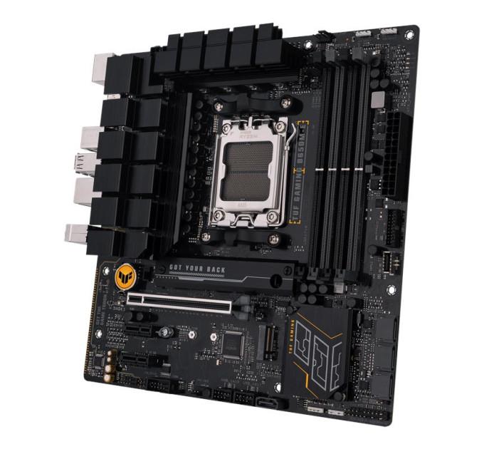 ASUS components Материнcька плата ASUS TUF GAMING B650M-E sAM5 B650 2xDDR5 M.2 HDMI DP mATX