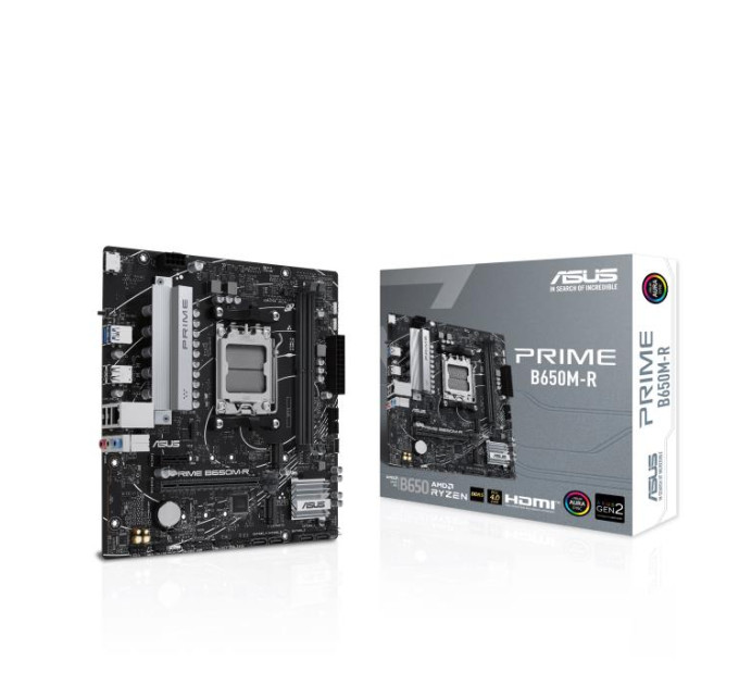 ASUS components Материнcька плата ASUS PRIME B650M-R sAM5 B650 2xDDR5 M.2 HDMI mATX