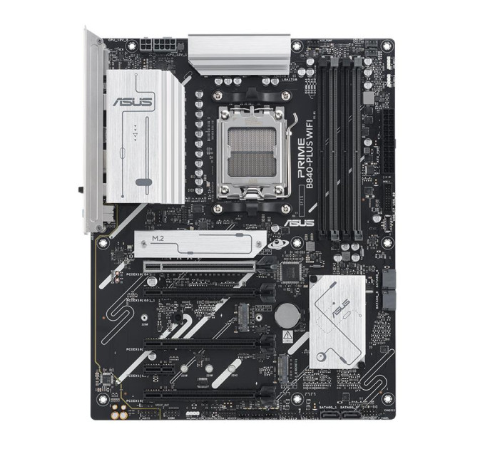 ASUS components Материнcька плата ASUS PRIME B840-PLUS WIFI sAM5 B840 4xDDR5 M.2 HDMI DP Wi-Fi BT ATX