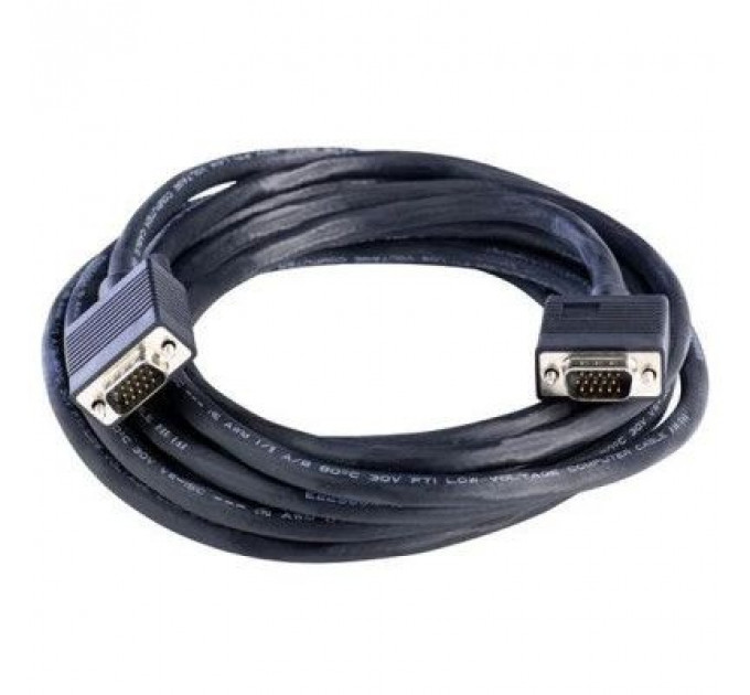 Кабель мультимедійний VGA 5.0m ferrite V4003 Gresso (2000700002296)