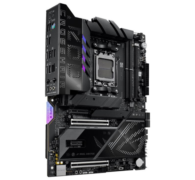 ASUS components Материнcька плата ASUS ROG CROSSHAIR X870E APEX sAM5 X870E 2xDDR5 M.2 USB Type-C Wi-Fi BT ATX