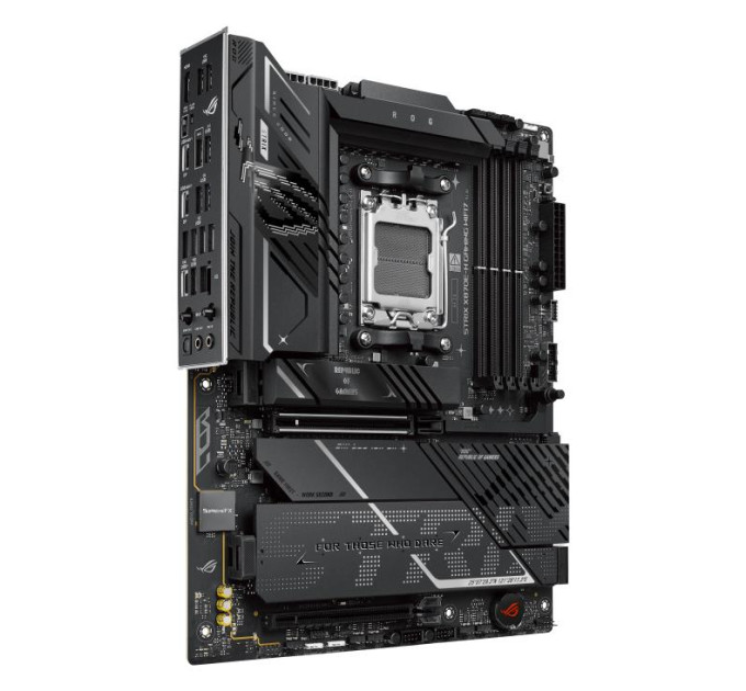 ASUS components Материнcька плата ASUS ROG STRIX X870E-H GAMING WIFI7 sAM5 X870 4xDDR5 M.2 HDMI USB Type-C Wi-Fi BT ATX