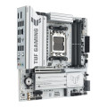 ASUS components Материнcька плата ASUS TUF GAMING B850M-PLUS WIFI7 W sAM5 B850 4xDDR5 M.2 HDMI DP Wi-Fi BT mATX білий