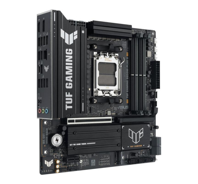 ASUS components Материнcька плата ASUS TUF GAMING B850M-PLUS II sAM5 B850 4xDDR5 M.2 HDMI DP mATX