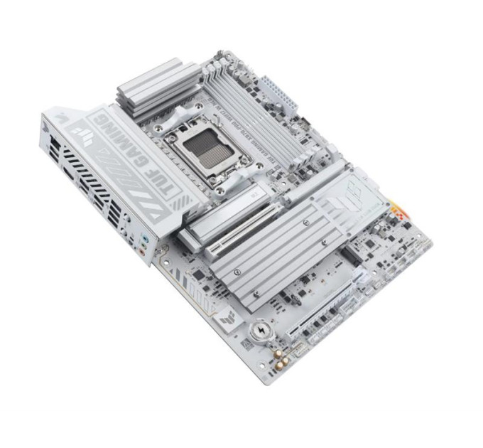 ASUS components Материнcька плата ASUS TUF GAMING X870-PRO WIFI7 W NEO sAM5 X870 4xDDR5 M.2 HDMI USB Type-C Wi-Fi BT ATX білий