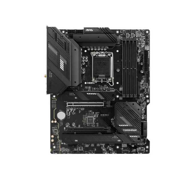 MSI components Материнcька плата MSI MAG B760 TOMAHAWK WIFI s1700 B760 4xDDR5 M.2 HDMI DP Wi-Fi BT ATX