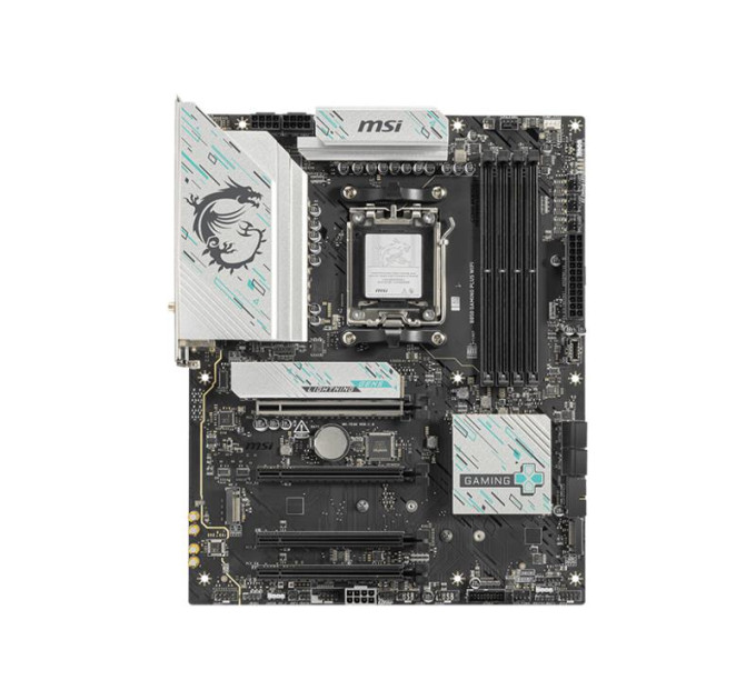 MSI components Материнcька плата MSI B850 GAMING PLUS WIFI sAM5 B850 4xDDR5 M.2 DP Wi-Fi BT ATX