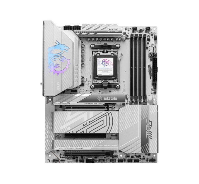 MSI components Материнcька плата MSI MPG X870E EDGE TI WIFI sAM5 X870E 4xDDR5 M.2 HDMI Wi-Fi BT ATX