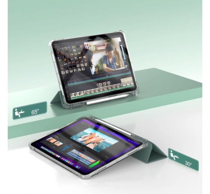 BeCover Чохол до планшета BeCover Soft Edge Apple iPad Air 11" M2 2024 Dark Green (711426)