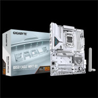 Материнська плата GIGABYTE B850 EAGLE WF7 ICE sAM5 B850 4xDDR5 M.2 HDMI DP Wi-Fi BT ATX білий