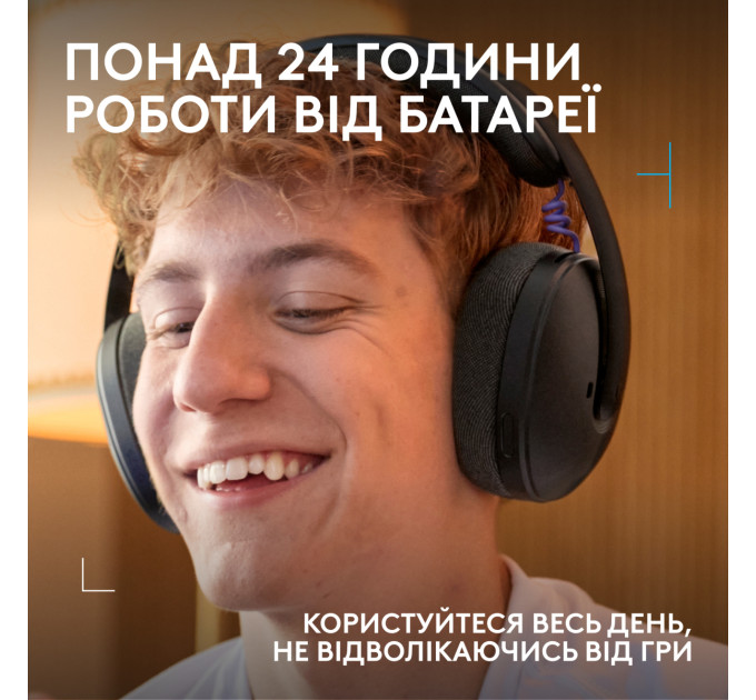 Logitech Гарнітура Logitech G325 Lightspeed Black (981-001524)