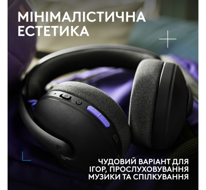 Logitech Гарнітура Logitech G325 Lightspeed Black (981-001524)