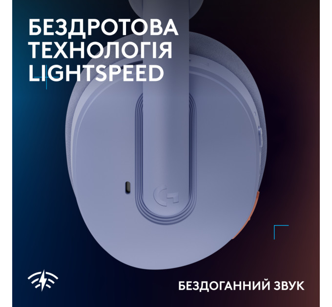 Logitech Гарнітура Logitech G325 Lightspeed Lilac (981-001538)