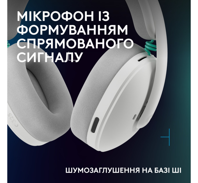 Logitech Гарнітура Logitech G325 Lightspeed White (981-001531)