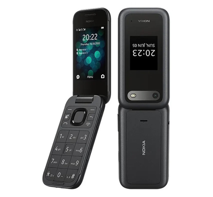 Nokia Мобільний телефон Nokia 2660 Flip Dual Sim Black
