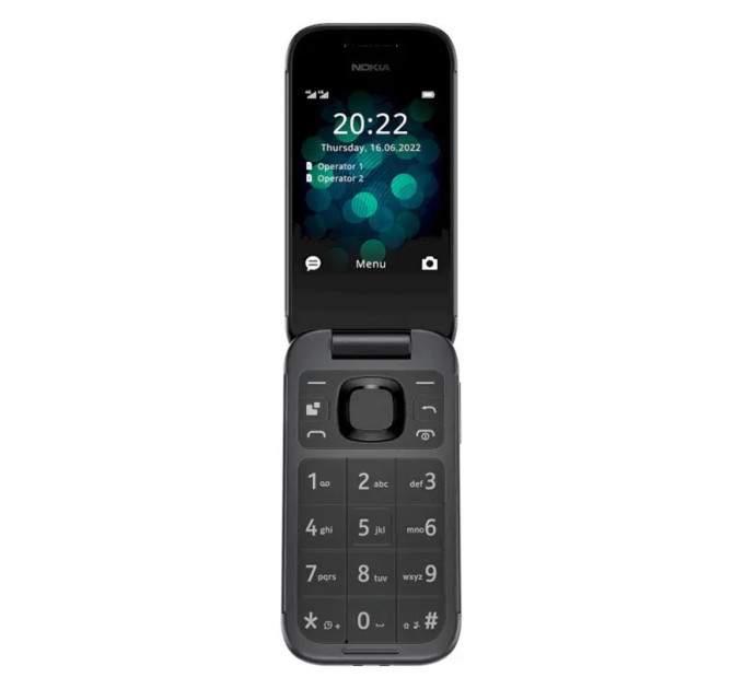 Nokia Мобільний телефон Nokia 2660 Flip Dual Sim Black