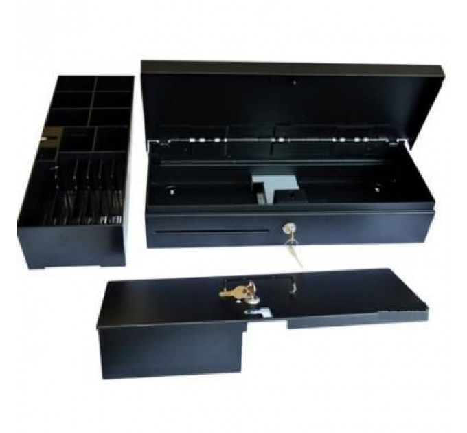 Грошовий ящик ІКС FT4617 Black,12V с крышкой (FT4617LID)