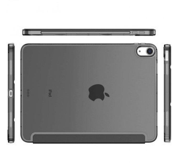 Чохол до планшета BeCover Tri Fold Hard Apple iPad Air 11" M2 2024 Black (711412)